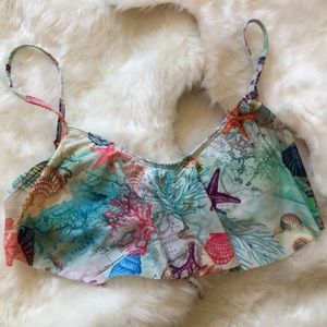 Ruffle bikini top